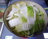 白菜を食べるスープ作り方2写真