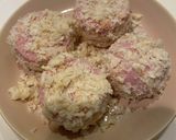 ハムカツinクリームチーズ♪弁当おつまみ作り方3写真