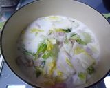 白菜を食べるスープ作り方4写真