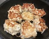 ヘルシーな鶏肉とモヤシのハンバーグ作り方5写真