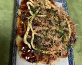 米粉活用のモチ、サクお好み焼き作り方5写真