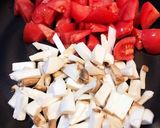 鶏がらで簡単！トマトとエリンギの卵炒め作り方5写真