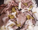 ワインに合う♪牛肉とパクチーのバジル炒め作り方5写真