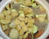 なす*トマト*お揚げのお味噌汁♪作り方1写真