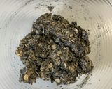 米粉で作る黒胡麻オートミールクッキー作り方2写真
