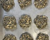米粉で作る黒胡麻オートミールクッキー作り方3写真