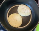 米粉で作るパンケーキホットドック作り方3写真