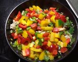 細かく切った野菜でカレー作り方3写真