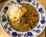 細かく切った野菜でカレー作り方8写真