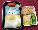 おねんねカビゴン弁当☆ポケモンキャラ弁作り方9写真