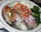 真鯛一尾食べ尽くし　塩焼き　刺身　鍋作り方26写真