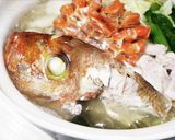 真鯛一尾食べ尽くし　塩焼き　刺身　鍋作り方27写真