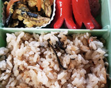 お弁当編！ワラビご飯と、ワラビの卵とじ～作り方4写真