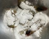 海老と里芋の米粉カリカリフライ作り方2写真