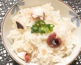 炊飯器にお任せ！タコ飯作り方3写真
