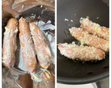 簡単☆とろり半熟目玉焼きと甘だれ焼豚弁当作り方4写真