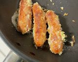 簡単☆とろり半熟目玉焼きと甘だれ焼豚弁当作り方5写真