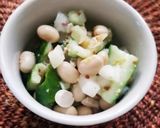 たたきキュウリと大豆の粒マスサラダ作り方7写真