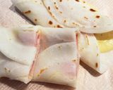 簡単！米粉でもちもちハムチーズブリトー作り方5写真