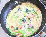 ほうれん草の豆乳クリームスパスタ作り方8写真