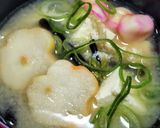 可愛い、お麩入りお味噌汁♪出汁たっぷり♡作り方5写真