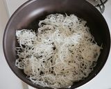 ジャージャービーフンのレタス包み作り方4写真