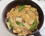 たけのこの香り引き立つ春野菜の焼ビーフン作り方6写真