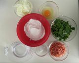 野菜たっぷり米粉でチヂミ作り方1写真