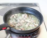 旨っ【カーボロネロのゴルゴンゾーラパスタ作り方3写真