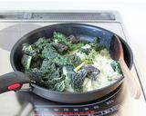 旨っ【カーボロネロのゴルゴンゾーラパスタ作り方4写真