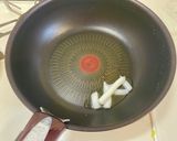 コク旨！豚骨ラーメン風ペペロンチーノ作り方5写真
