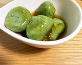 離乳食活用！春の緑色☆米粉のお団子作り方6写真