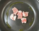 ★ワンパン★豚キムチカルボナーラ作り方2写真