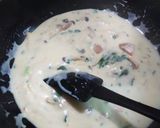☆チャチャっとクリームパスタ☆作り方3写真