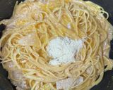 ★ワンパン★豚キムチカルボナーラ作り方6写真