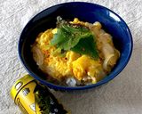 親子丼（卵丼）に七味唐辛子でピリッと♪作り方2写真
