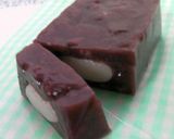 銘菓「あも」風ぎゅうひ入り小豆かん作り方26写真
