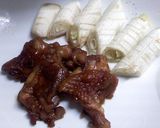 鶏の照り焼き　葱添え作り方6写真