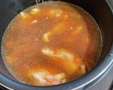 時短！炊飯器で手羽元のオイスターソース煮作り方4写真