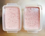 冷凍いちごピューレ使用☆牛乳寒天☆作り方6写真