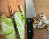 簡単！ソーセージ野菜ガーリックチーズ炒め作り方1写真