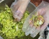 春キャベツで包むヘルシーしゅうまい作り方4写真