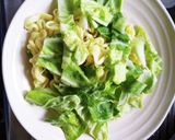 ホットサンドメーカー豚バラネギ塩焼きそば作り方2写真