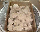 大根とこんにゃくと鶏肉のコチュジャン炒め作り方1写真