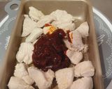 大根とこんにゃくと鶏肉のコチュジャン炒め作り方2写真