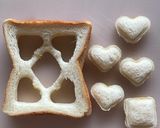 ハートの一口たまごサンドイッチ作り方8写真