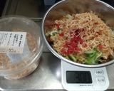 米粉活用 米粉の肉なしお好み焼き作り方4写真