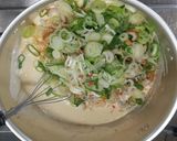 米粉活用 米粉の肉なしお好み焼き作り方9写真