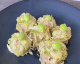 春キャベツで包むヘルシーしゅうまい作り方7写真