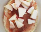 りんごとジャムのパンケーキ作り方3写真